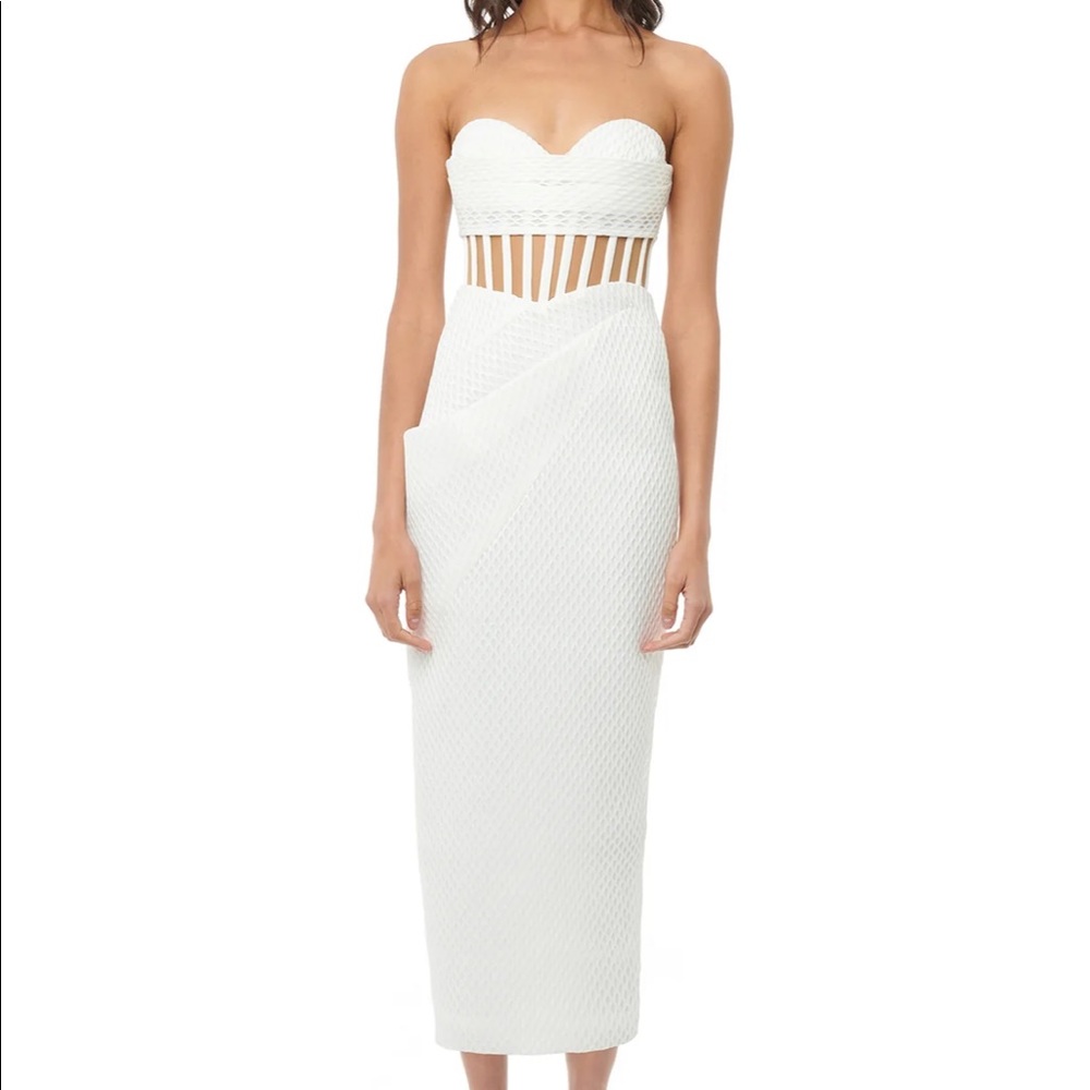 White Eliya the label Zariah white dress